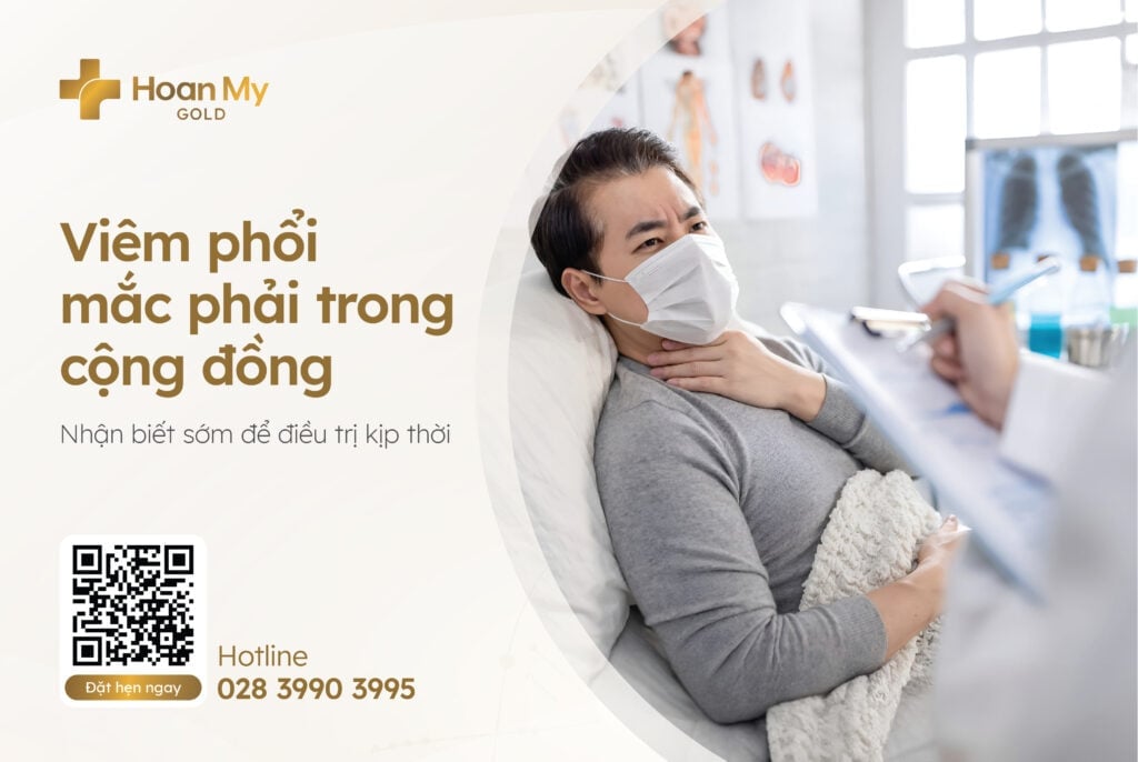 Cảnh báo bệnh viêm phổi mắc phải trong cộng đồng